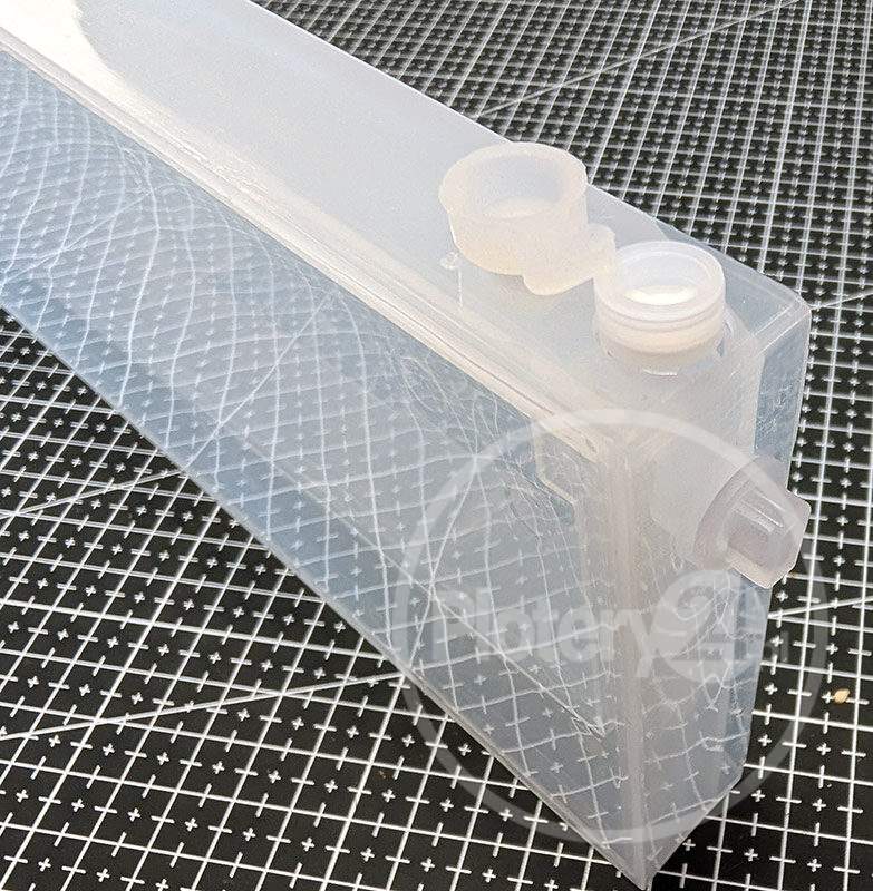 Kaseta 440 ml na atrament napełniana nowa CISS Mimaki Mutoh Roland na tusz stałe zasilanie tuszem cartridge, pozioma i pionowa, 1 sztuka