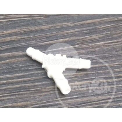 Trójnik wężyka tuszu rozdzielacz 3-way Y do wężyków 4x3 mm odporny na solvent