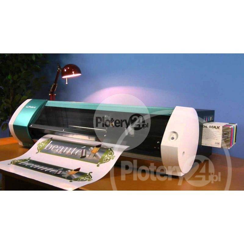 RENEW! Ploter drukująco-tnący ROLAND BN-20 DX6 po serwisie, nowa głowica + PC VersaCamm, stelaż