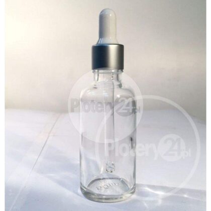 Szklany zakraplacz do cleanera z pipetą 50 ml do captopa w ploterze dozownik flusha fluidu pipeta