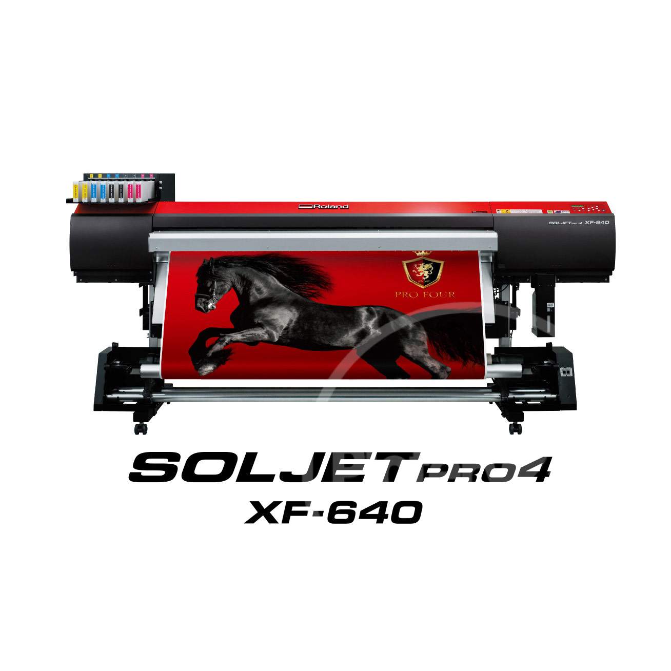 RENEW! Ploter drukujący ROLAND XF-640 2 nowe głowice DX6 / DX7, po serwisie + PC + VersaWorks 7 + nawijarka + dosuszarka 160cm max baner 102m2/h Gw12mscy Tylko 1 szt. - obrazek 8