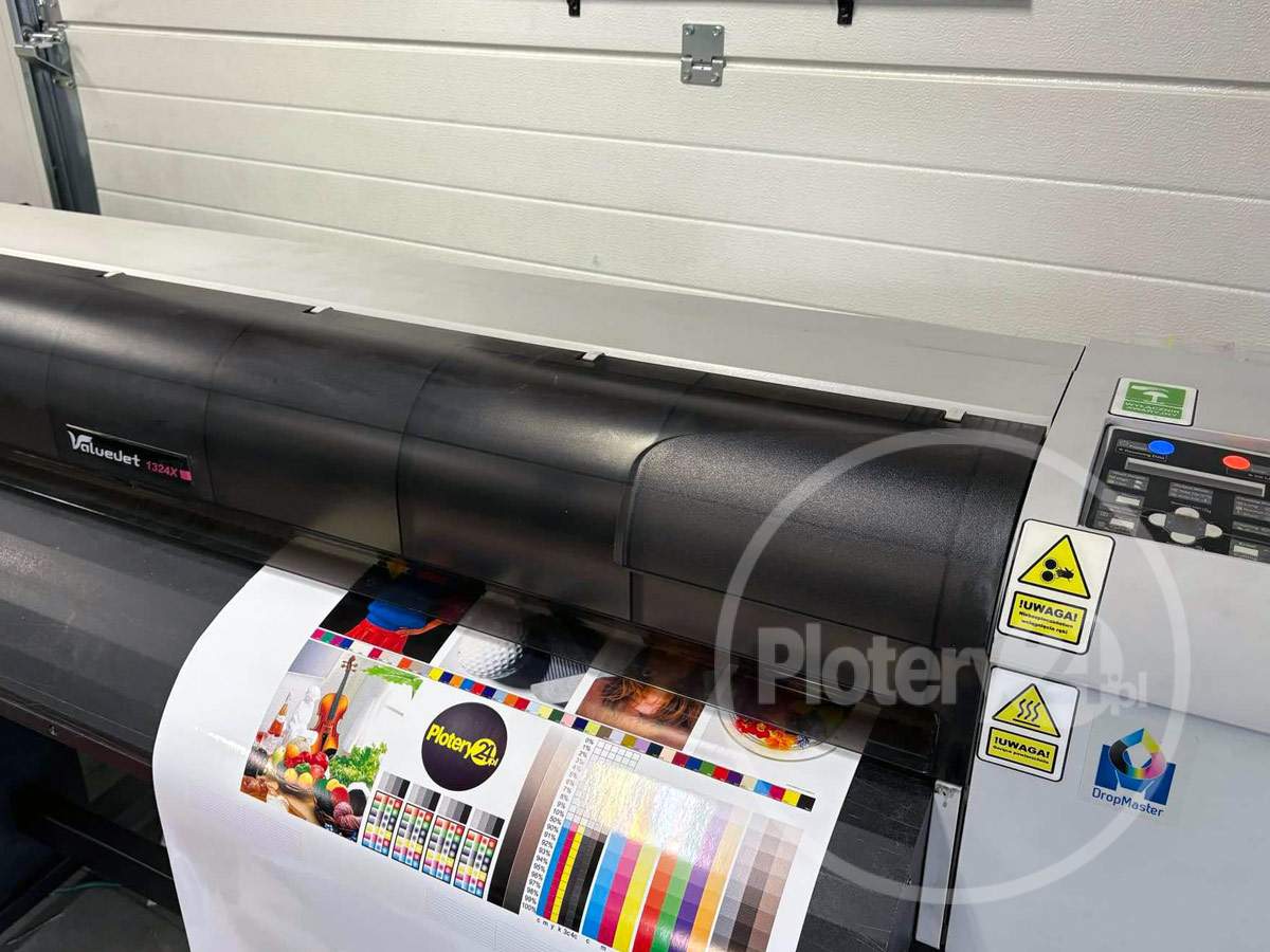 RENEW! Drukarka wielkoformatowa MUTOH VJ 1324 ONYX 10 Ecosolvent 1,37m ValueJet, ploter po serwisie, NOWA głowica DX6 / DX7, CISS Dowóz TYLKO 1szt Gwarancja 1rok - obrazek 8