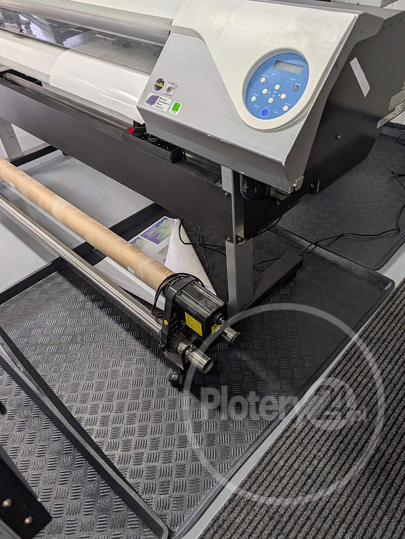 Nowa! Mata pod ploter wykładzina chroniąca podłogę 120x120 cm odporna na ecosolvent - zachowaj czystość! 1 szt., wysyłka gratis - koryto chodnik dywan wycieraczka pod drukarkę