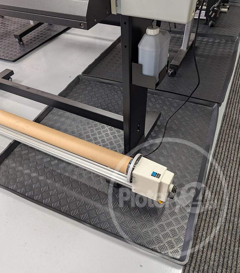 Nowa! Mata pod ploter wykładzina chroniąca podłogę 120x120 cm odporna na ecosolvent - zachowaj czystość! 1 szt., wysyłka gratis - koryto chodnik dywan wycieraczka pod drukarkę - obrazek 2