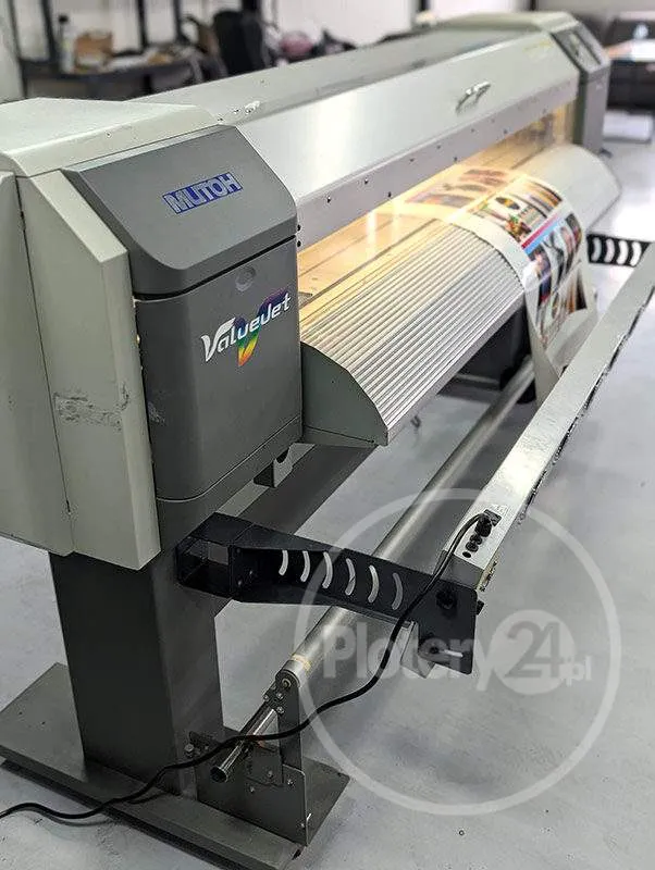 RENEW! Ploter MUTOH ValueJet 1614, nowa głowica DX5, Ecosolvent lub Sublimacja, BEZ dosuszarki i nawijarki, po serwisie, 160cm PC Onyx CISS DOWÓZ FV LEASING Gwarancja 1rok Tylko 1 szt. - obrazek 4