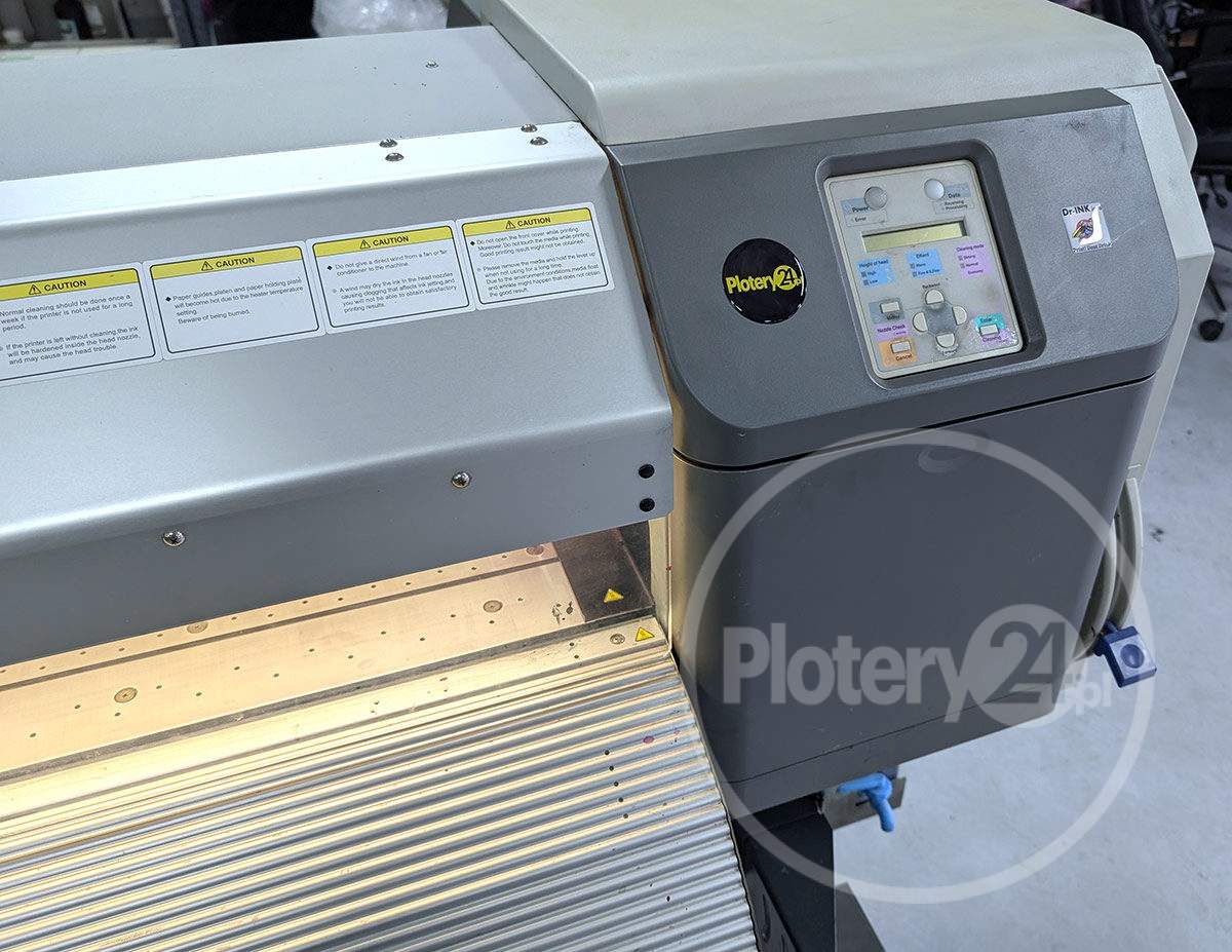 RENEW! Ploter MUTOH ValueJet 1614, nowa głowica DX5, Ecosolvent lub Sublimacja, BEZ dosuszarki i nawijarki, po serwisie, 160cm PC Onyx CISS DOWÓZ FV LEASING Gwarancja 1rok Tylko 1 szt. - obrazek 7