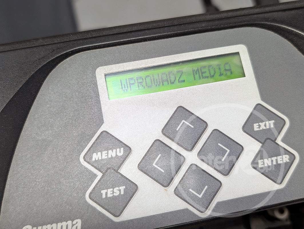 RENEW! Ploter tnący SUMMA Cut D160R 164cm OPOS-X Opticut odczyt znaczników FV Kosz Stelaż Po serwisie Stan BDB Corel 2021 + Laptop i5 Dell SSD - obrazek 8