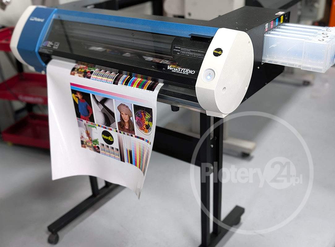 RENEW! Ploter drukująco-tnący ROLAND BN-20 2016r. DX6 po serwisie, NOWA głowica + PC + VersaWorks7 51cm CISS Gw1rok Dowóz Leasing