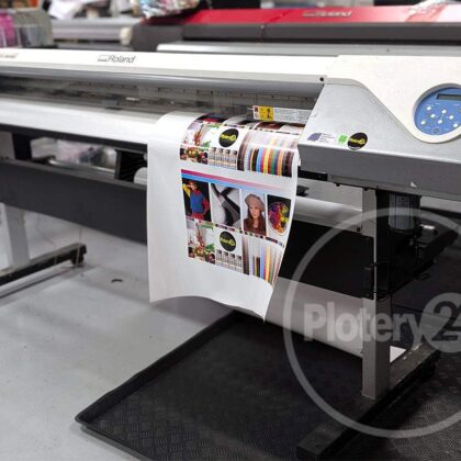 RENEW! Ploter drukujący ROLAND RE-640 nowa głowica DX6 / DX7, po serwisie + PC + VersaWorks 160cm 23m2/h Tusze CISS Gw12mscy Dowóz Leasing
