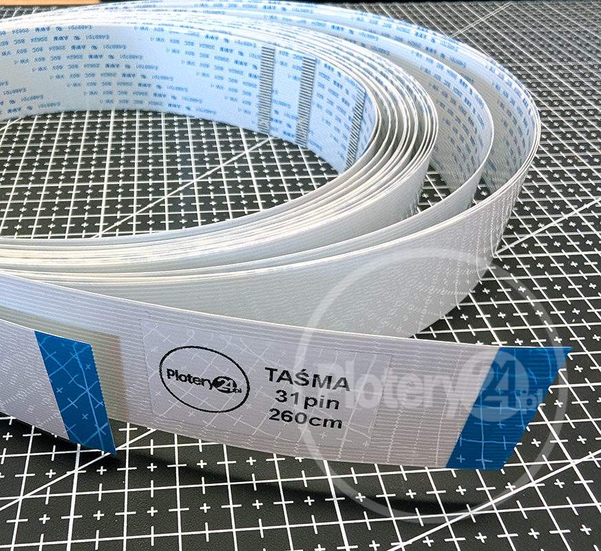 Taśma FFC CR Cable 260 cm Mutoh ValueJet 1204 1304 1324 RJ-900C RJ-900X długa od karetki do płyty głównej