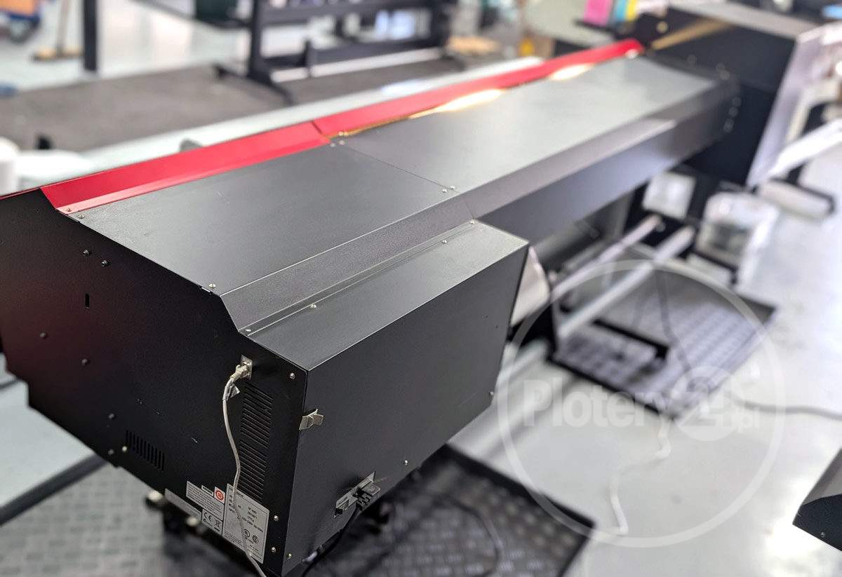 RENEW! Ploter drukujący ROLAND XF-640 2 nowe głowice DX6 / DX7, po serwisie + PC + VersaWorks 7 + nawijarka + dosuszarka 160cm max baner 102m2/h Gw12mscy Tylko 1 szt. - obrazek 5