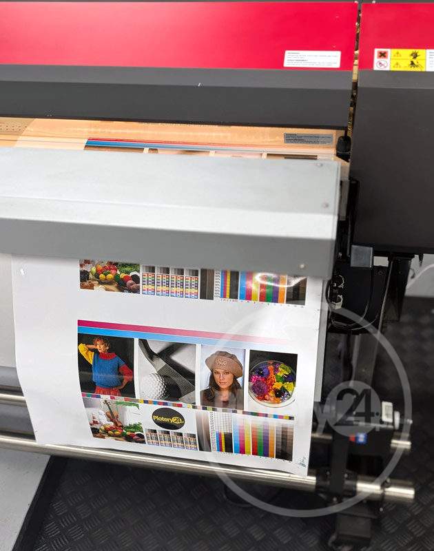 RENEW! Ploter drukujący ROLAND XF-640 2 nowe głowice DX6 / DX7, po serwisie + PC + VersaWorks 7 + nawijarka + dosuszarka 160cm max baner 102m2/h Gw12mscy Tylko 1 szt. - obrazek 4