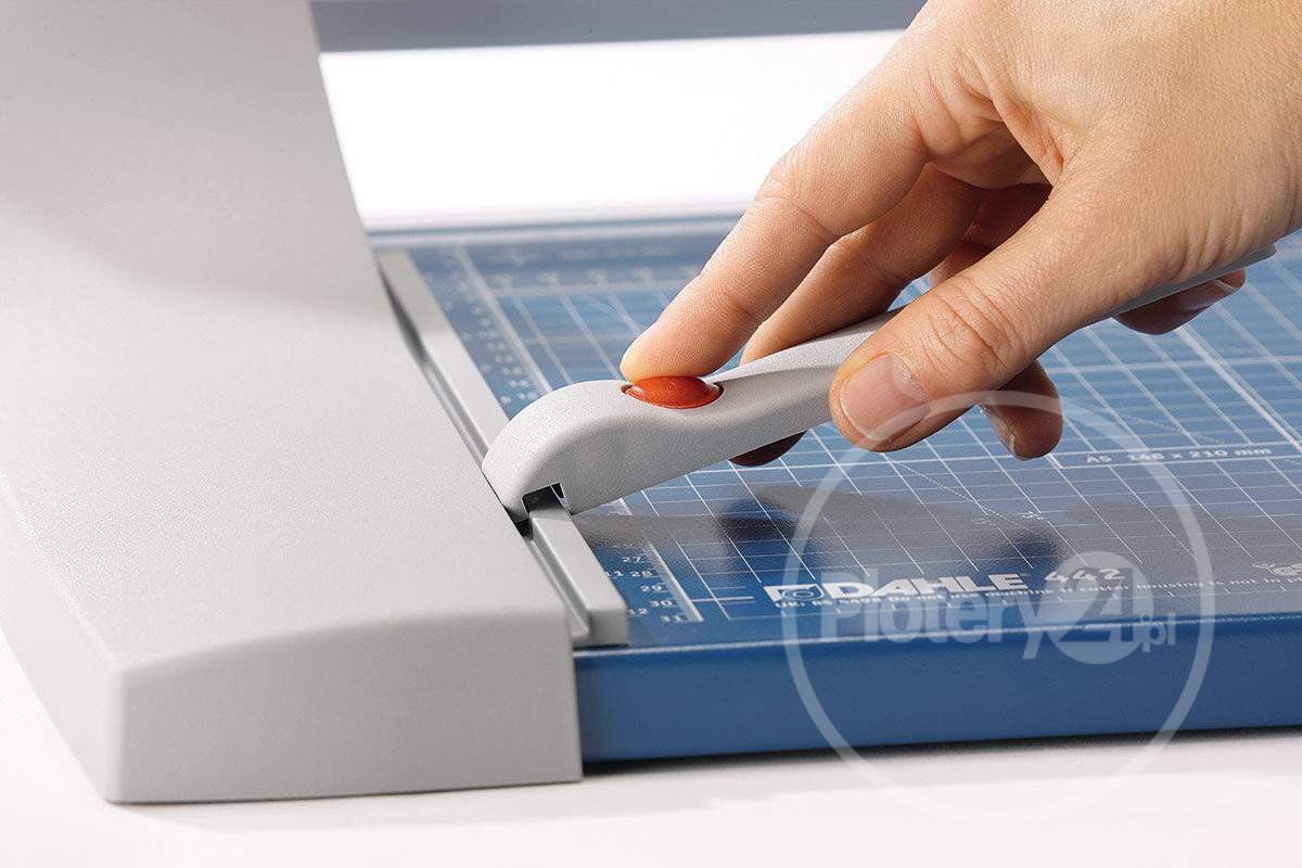 NOWY! DAHLE 130 cm Trymer wielkoformatowy do folii i papieru Gwarancja FV Przesyłka gratis! Gilotyna Krajalnica Przecinarka Obcinarka Krążkowa - obrazek 6