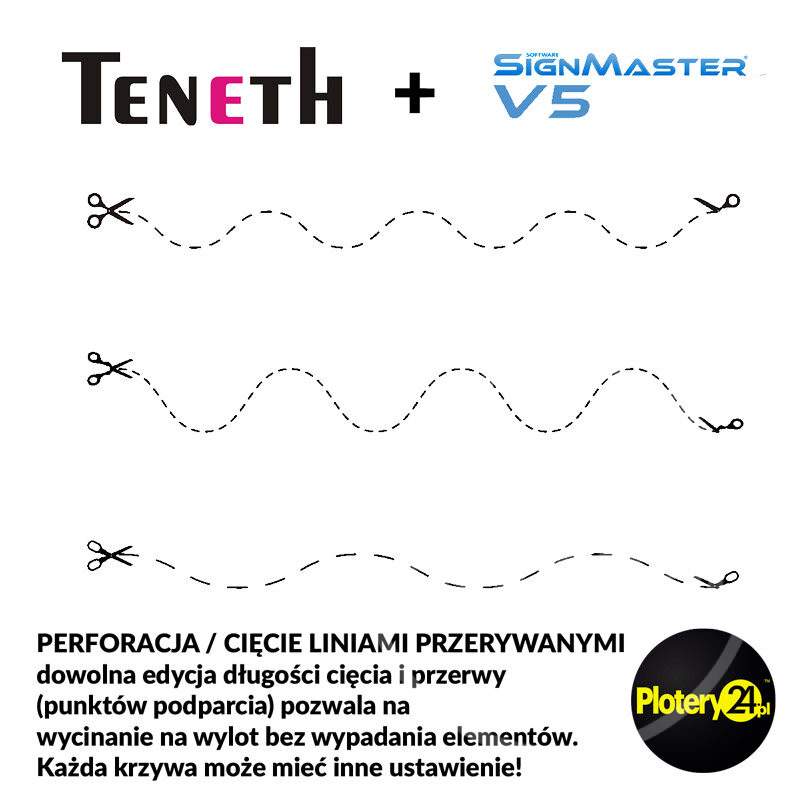NOWY! Ploter tnący Teneth T59A 155 cm do PPF OPOS sprawdzony model jak Summa czy Graphtec, gwarancja, oprogramowanie, FV, dowóz - obrazek 11
