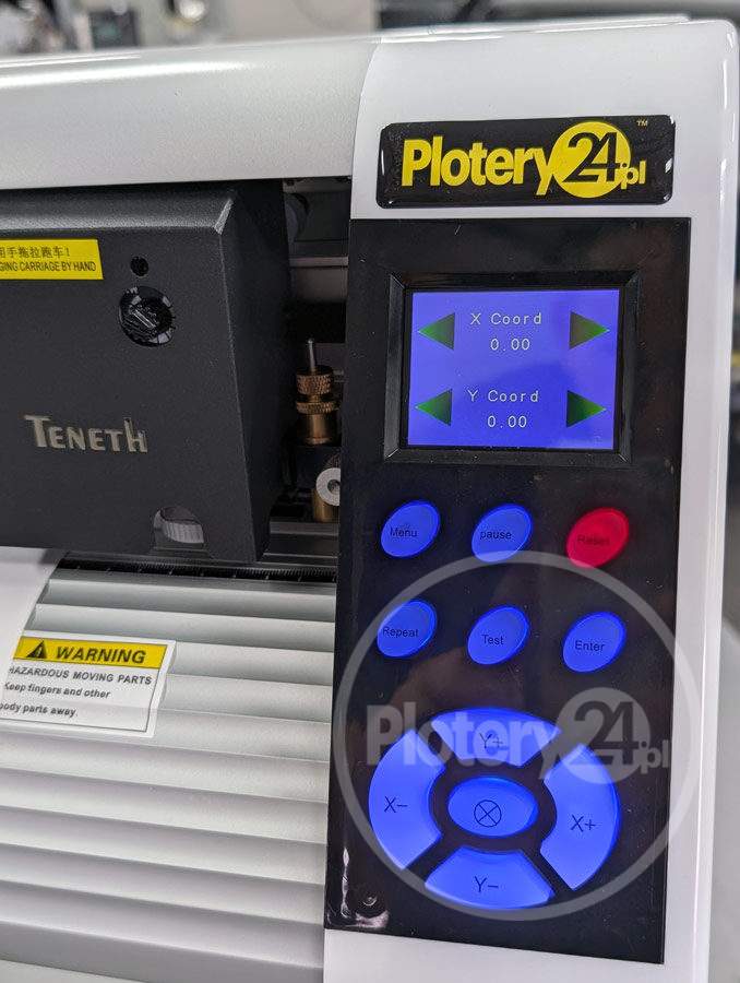 NOWY! Ploter tnący Teneth T24A 74 cm OPOS sprawdzony model jak Summa czy Graphtec, gwarancja, oprogramowanie, FV, dowóz - obrazek 2