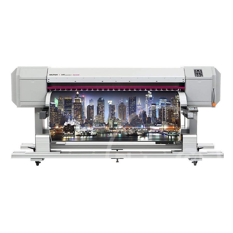 RENEW! Ploter MUTOH ValueJet 1638 2 NOWE głowice DX6 / DX7 ecosolvent 160cm nawijarka PC+rip CISS FV Leasing Raty Gwarancja 12m Dowóz
