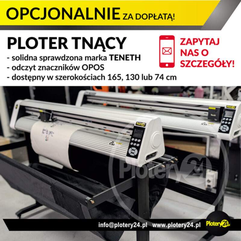 RENEW! Ploter drukujący ROLAND XF-640 2 nowe głowice DX6 / DX7, po serwisie + PC + VersaWorks 7 + nawijarka + dosuszarka 160cm max baner 102m2/h Gw12mscy Tylko 1 szt. - obrazek 11