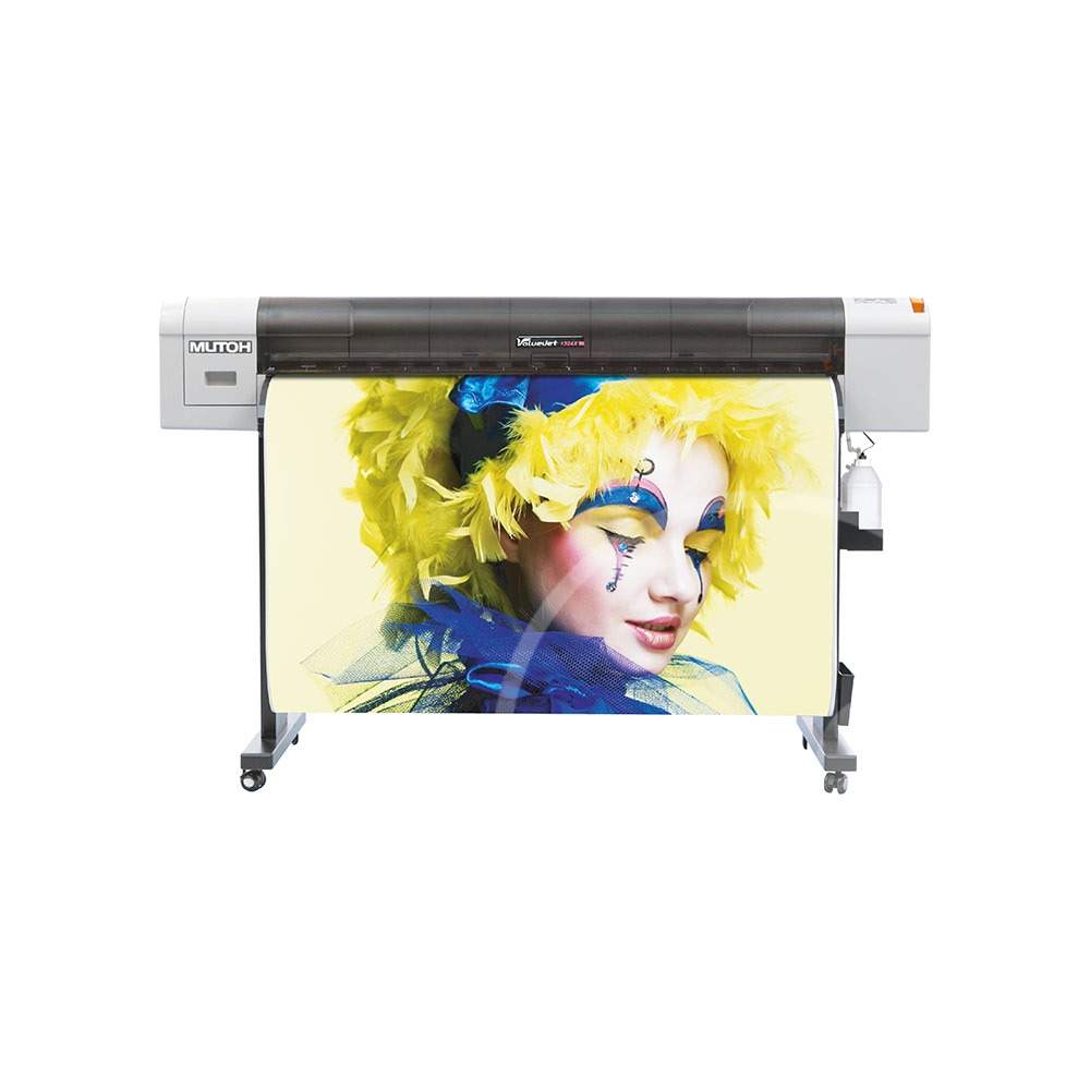 RENEW! Drukarka wielkoformatowa MUTOH VJ 1324 ONYX 10 Ecosolvent 1,37m ValueJet, ploter po serwisie, NOWA głowica DX6 / DX7, CISS Dowóz TYLKO 1szt Gwarancja 1rok