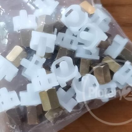 Konektor Dampera DX6 typu Mutoh biały zakrętka uszczelka szybko-złączka 1324 1624 628 426UH 1638