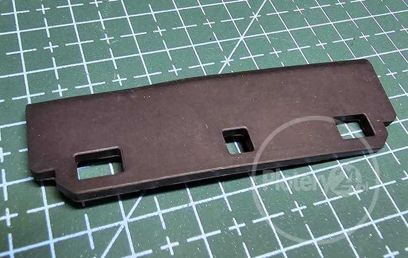 Wiper Wycieraczka głowicy DX6 DX7 czarna 60 mm Mutoh 1638X 1682SR Mimaki Roland Blade BLACK - obrazek 3