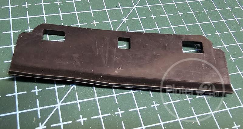 Wiper Wycieraczka głowicy DX6 DX7 czarna 60 mm Mutoh 1638X 1682SR Mimaki Roland Blade BLACK