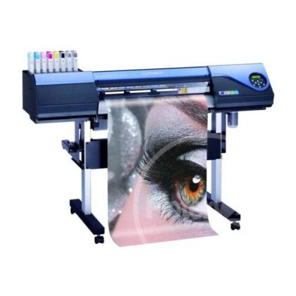 RENEW! Ploter drukująco-tnący ROLAND VS-300 DX6/DX7 CMYK 8 kaset 440ml po serwisie + PC 76cm Gw12mscy + nawijarka + Corel2021