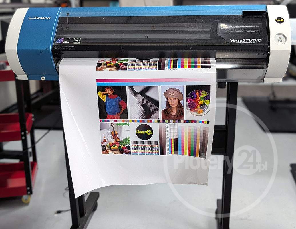 RENEW! Ploter drukująco-tnący ROLAND BN-20 2020r. DX6 po serwisie, NOWA głowica + PC+soft 51cm CISS Gw1rok Dowóz Leasing - obrazek 2