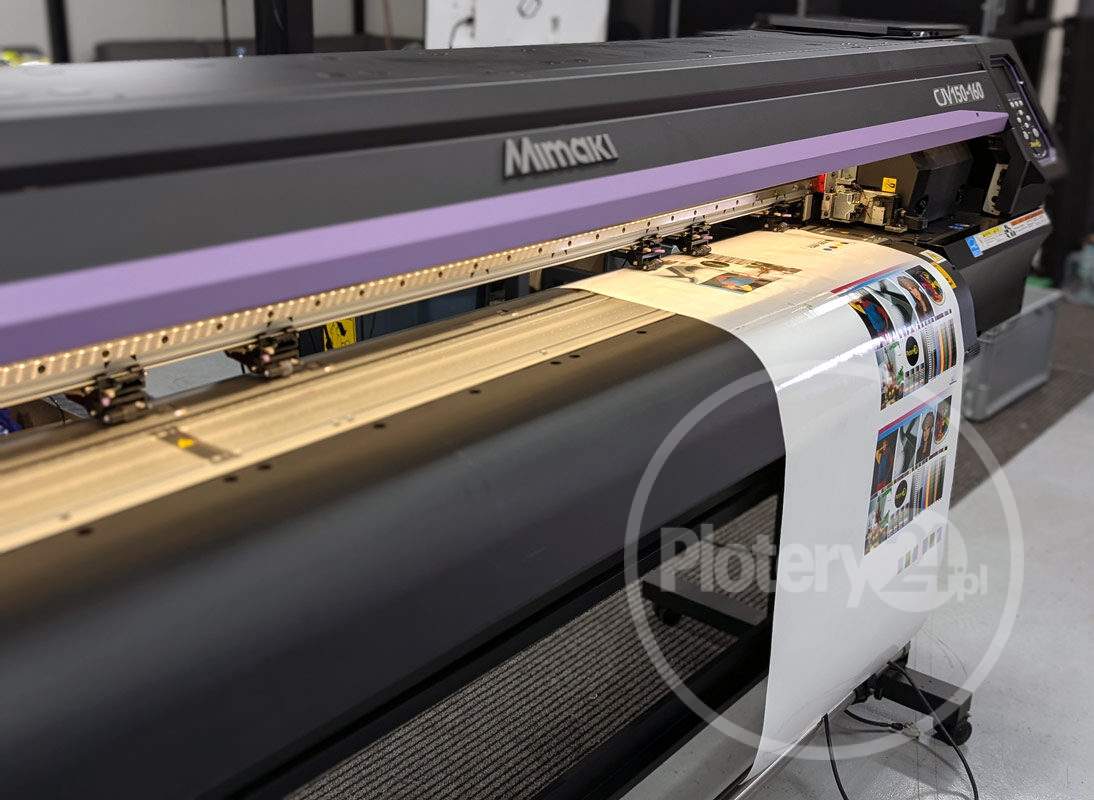 RENEW! Ploter drukująco-tnący MIMAKI CJV150-130 1,37m nowa głowica DX6 po serwisie KOMP nawijarka CISS STS GWARANCJA 12 m-cy - obrazek 5
