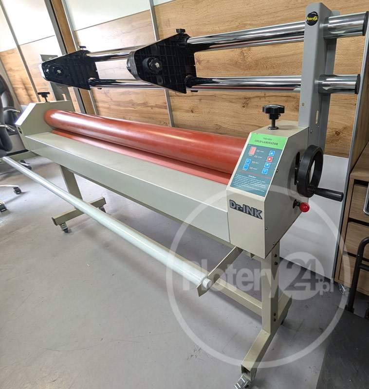 NOWA! Od ręki! Odwijarka / nawijarka wydruków bez silników uniwersalna do 170 cm do laminatora lub plotera - wieszak mediów, laminatu - obrazek 9