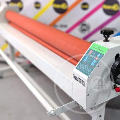NOWY! Laminator elektryczny rolowy Dr-INK 1600 mm na zimno 160 cm Wyklejarka Aplikator Wydruków Foliarka FV Dowóz Leasing