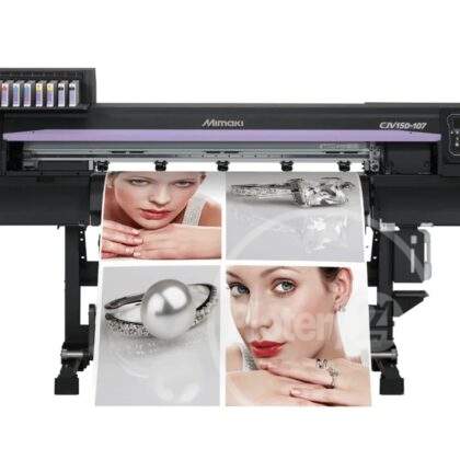 RENEW! Ploter drukująco-tnący MIMAKI CJV150-107 1,07m nowa głowica DX6 po serwisie KOMP nawijarka CISS STS GWARANCJA 12 m-cy